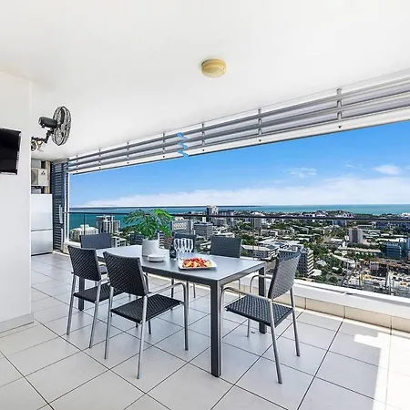 Crystal Waterfront - A Panoramic Balcony Haven Apartment Darwin Exterior photo